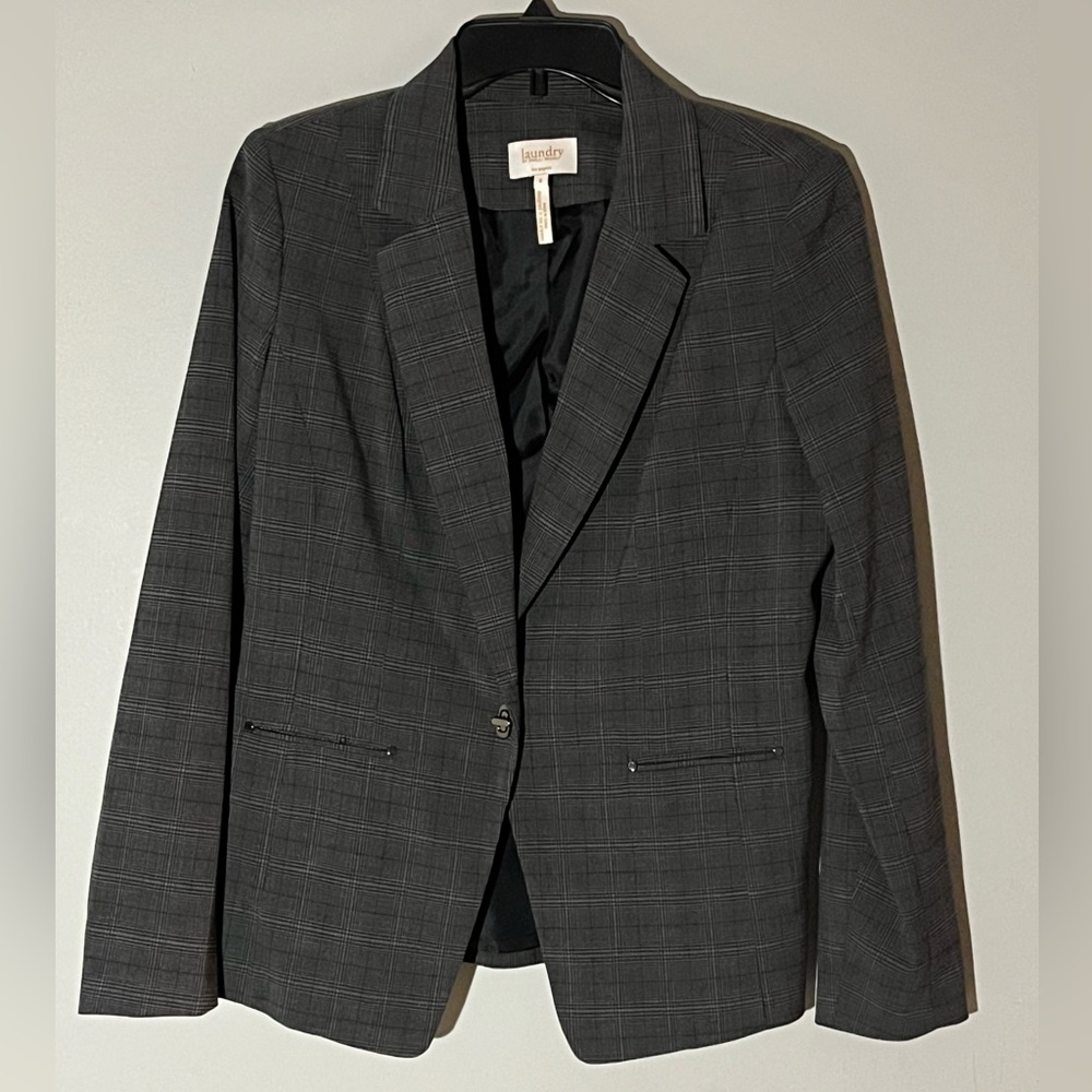 laundry By Shelli Segal -  Size 8 - plaid Jacket